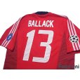 Photo4: Bayern Munich 2002-2003 Home Shirt #13 Michael Ballack Champions League Patch/Badge