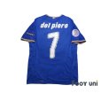 Photo2: Italy Euro 2008 Home Shirt #7 Alessandro Del Piero Euro2008 Patch/Badge (2)