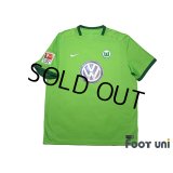 VfL Wolfsburg 2016-2017 Home Shirt Bundesliga Patch/Badge
