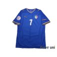 Photo1: Italy Euro 2008 Home Shirt #7 Alessandro Del Piero Euro2008 Patch/Badge (1)