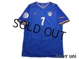 Italy Euro 2008 Home Shirt #7 Alessandro Del Piero Euro2008 Patch/Badge