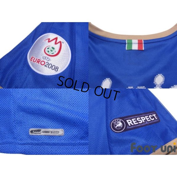 Photo7: Italy Euro 2008 Home Shirt #7 Alessandro Del Piero Euro2008 Patch/Badge