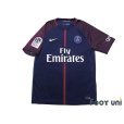 Photo1: Paris Saint Germain 2017-2018 Home Shirt #29 Kylian Mbappe w/tags (1)