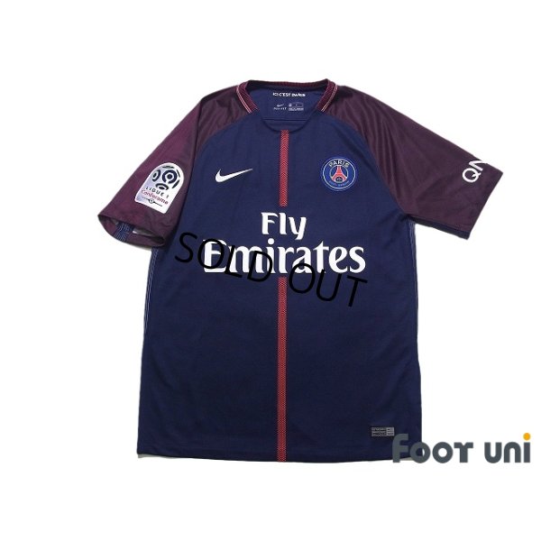 Photo1: Paris Saint Germain 2017-2018 Home Shirt #29 Kylian Mbappe w/tags