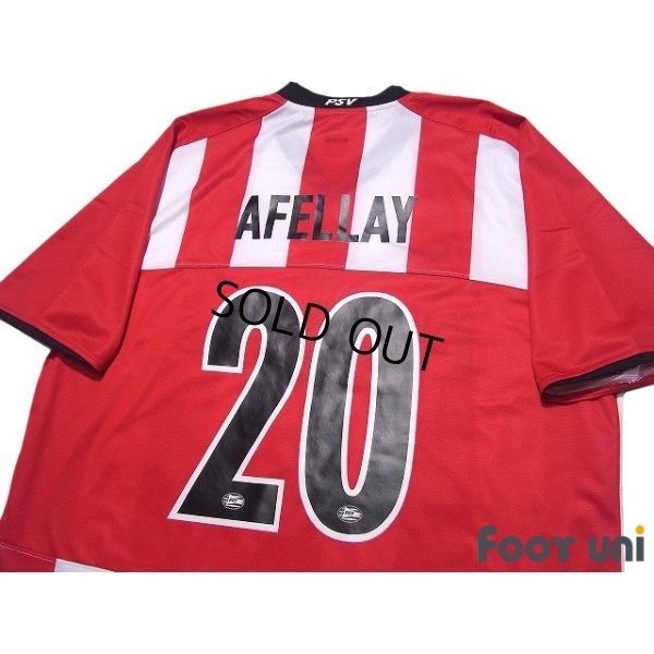 Photo4: PSV Eindhoven 2010-2012 Home Shirt #20 Ibrahim Afellay