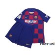 Photo1: FC Barcelona 2019-2020 Home #10 Lionel Messi  Authentic Shirt and Shorts Set (1)