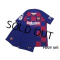FC Barcelona 2019-2020 Home #10 Lionel Messi  Authentic Shirt and Shorts Set
