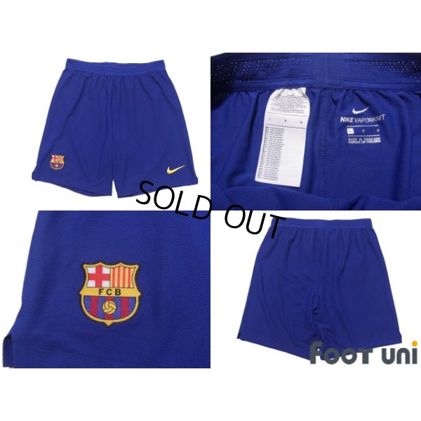 Photo8: FC Barcelona 2019-2020 Home #10 Lionel Messi  Authentic Shirt and Shorts Set