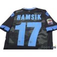 Photo4: Napoli 2013-2014 Away Authentic Shirt #17 Marek Hamsik Serie A Tim Patch/Badge