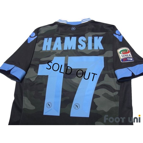 Photo4: Napoli 2013-2014 Away Authentic Shirt #17 Marek Hamsik Serie A Tim Patch/Badge