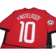 Photo4: Manchester United 2002-2004 Home Shirt #10 van Nistelrooy Champions League Patch/Badge