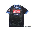 Photo1: Napoli 2013-2014 Away Authentic Shirt #17 Marek Hamsik Serie A Tim Patch/Badge (1)