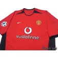 Photo3: Manchester United 2002-2004 Home Shirt #10 van Nistelrooy Champions League Patch/Badge