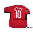 Photo2: Manchester United 2002-2004 Home Shirt #10 van Nistelrooy Champions League Patch/Badge (2)