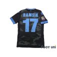 Photo2: Napoli 2013-2014 Away Authentic Shirt #17 Marek Hamsik Serie A Tim Patch/Badge (2)