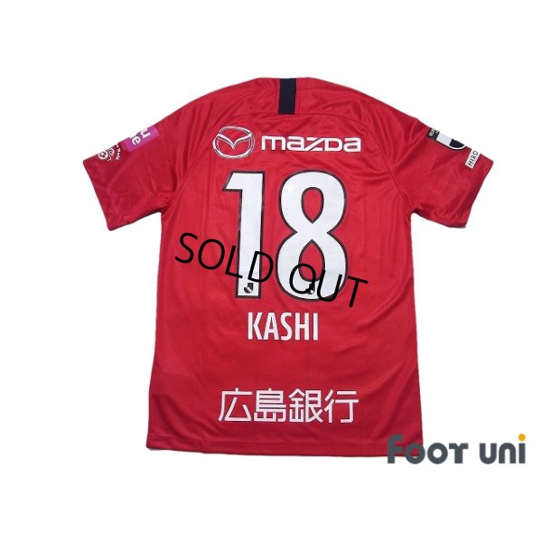 Photo2: Sanfrecce Hiroshima 2018 Home Shirt #18 Yoshifumi Kashiwa Hiroshima Toyo Carp joint commemorative model Patch/Badge