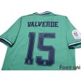 Photo4: Real Madrid 2019-2020 Home Shirt #15 Federico Valverde Supercopa de Espana Patch/Badge