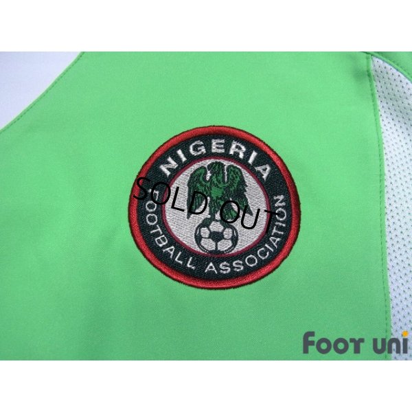 Photo6: Nigeria 2002 Home Shirt #4 Nwankwo Kanu 2002 FIFA World Cup Korea Japan Patch/Badge