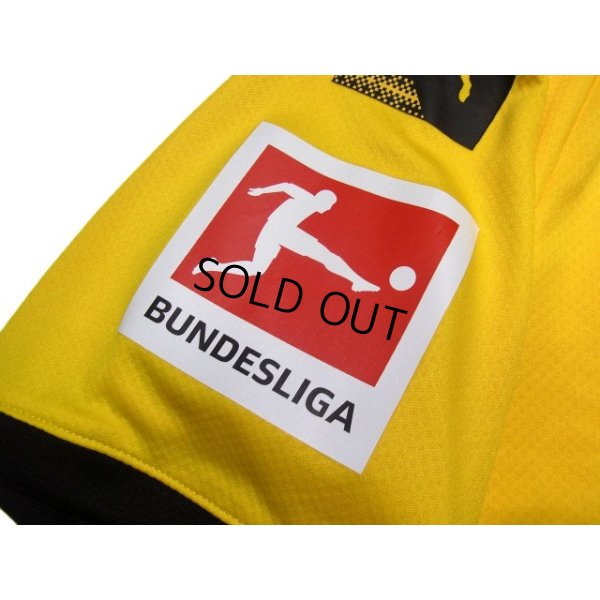 Photo7: Borussia Dortmund 2019-2020 Home Shirts #7 Jadon Sancho 110th Anniversary Bundesliga Patch/Badge w/tags