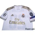 Photo3: Real Madrid 2019-2020 Home Shirt #20 Marco Asensio Champions League Patch/Badge