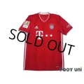 Bayern Munich 2020-2021 Home Shirt #5 Benjamin Pavard Bundesliga Patch/Badge