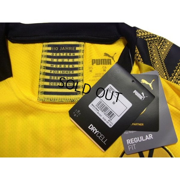 Photo5: Borussia Dortmund 2019-2020 Home Shirts #7 Jadon Sancho 110th Anniversary Bundesliga Patch/Badge w/tags