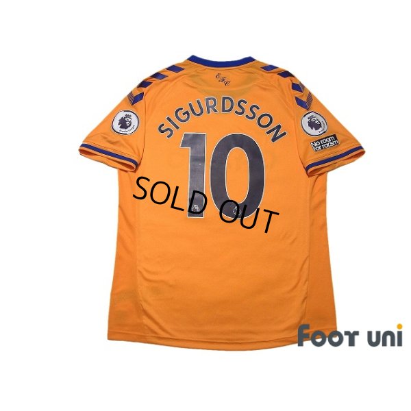 Photo2: Everton 2020-2021 Away Shirt #10 Gylfi Sigurdsson Premier League Patch/Badge w/tags