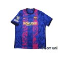 Photo1: FC Barcelona 2021-2022 Third Shirt #9 Memphis Depay Champions League Patch/Badge w/tags (1)