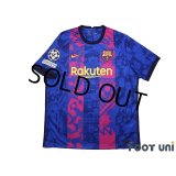 FC Barcelona 2021-2022 Third Shirt #9 Memphis Depay Champions League Patch/Badge w/tags