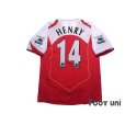 Photo2: Arsenal 2004-2005 Home #14 Thierry Henry Premier League Patch/Badge (2)