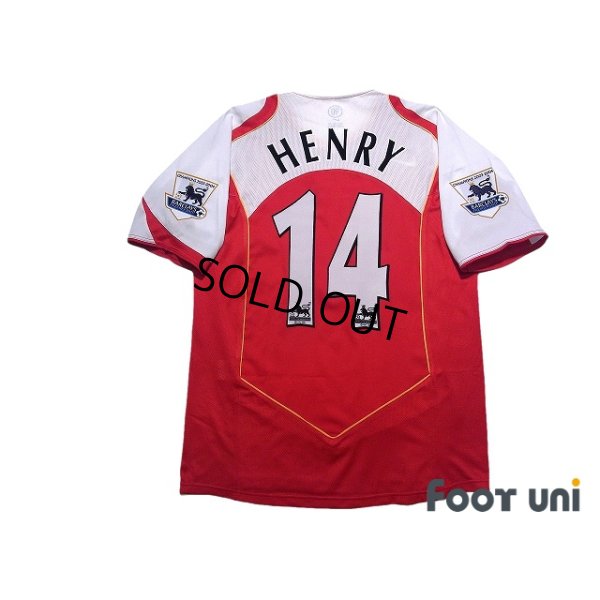 Photo2: Arsenal 2004-2005 Home #14 Thierry Henry Premier League Patch/Badge