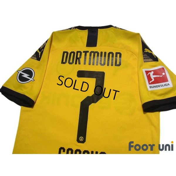 Photo4: Borussia Dortmund 2019-2020 Home Shirts #7 Jadon Sancho 110th Anniversary Bundesliga Patch/Badge w/tags