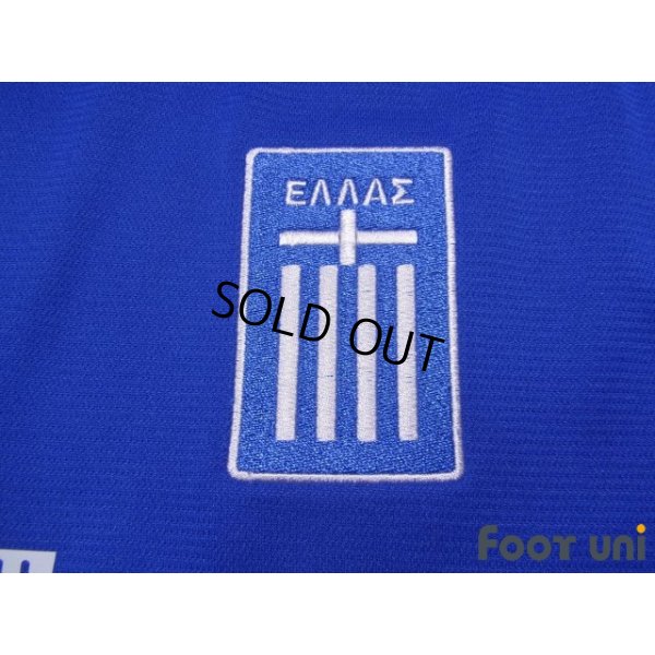 Photo6: Greece Euro 2004 Away Shirt #7 Theodoros Zagorakis UEFA Euro 2004 Patch/Badge UEFA Fair Play Patch/Badge