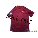 AS Roma 2016-2017 Home Shirt #10 Francesco Totti Lega Calcio Patch/Badge w/tags