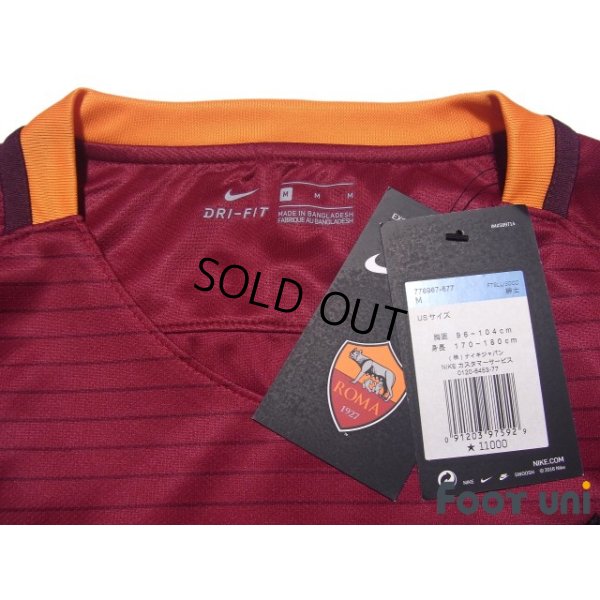 Photo5: AS Roma 2016-2017 Home Shirt #10 Francesco Totti Lega Calcio Patch/Badge w/tags
