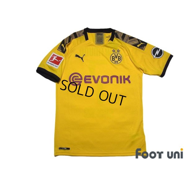 Photo1: Borussia Dortmund 2019-2020 Home Shirts #7 Jadon Sancho 110th Anniversary Bundesliga Patch/Badge w/tags