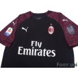 Photo3: AC Milan 2018-2019 Third Shirt #11 Fabio Borini Lega Calcio Patch/Badge w/tags