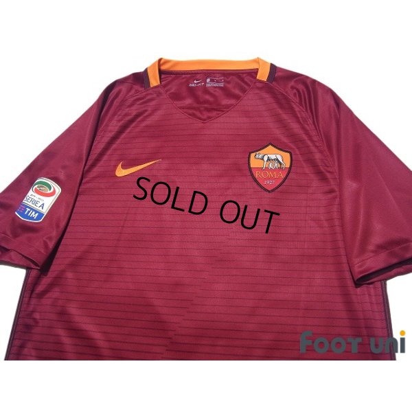 Photo3: AS Roma 2016-2017 Home Shirt #10 Francesco Totti Lega Calcio Patch/Badge w/tags