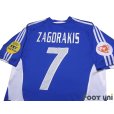 Photo4: Greece Euro 2004 Away Shirt #7 Theodoros Zagorakis UEFA Euro 2004 Patch/Badge UEFA Fair Play Patch/Badge