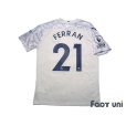 Photo2: Manchester City 2020-2021 3RD Shirt #21 Ferran Torres Premier League Patch/Badge w/tags (2)