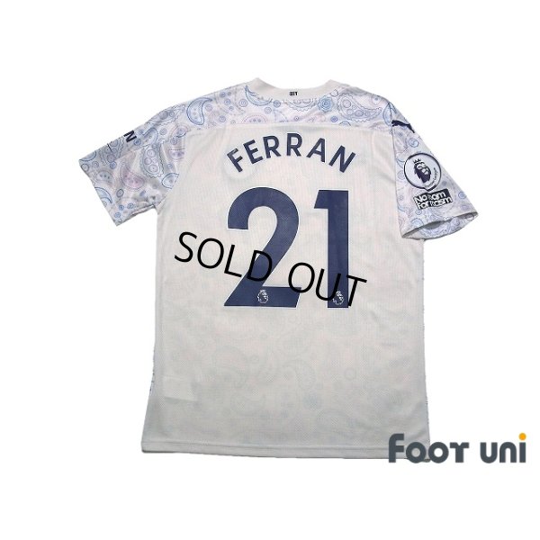Photo2: Manchester City 2020-2021 3RD Shirt #21 Ferran Torres Premier League Patch/Badge w/tags