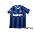 Photo1: Inter Milan 2019-2020 Home Shirt #10 Lautaro Martinez Lega Calcio Patch/Badge (1)