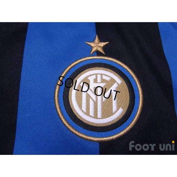 Photo6: Inter Milan 2019-2020 Home Shirt #10 Lautaro Martinez Lega Calcio Patch/Badge