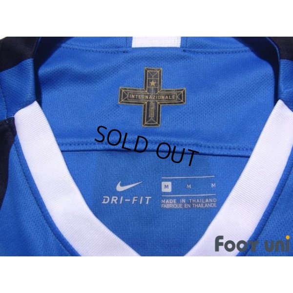 Photo5: Inter Milan 2019-2020 Home Shirt #10 Lautaro Martinez Lega Calcio Patch/Badge