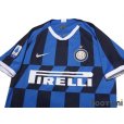 Photo3: Inter Milan 2019-2020 Home Shirt #10 Lautaro Martinez Lega Calcio Patch/Badge