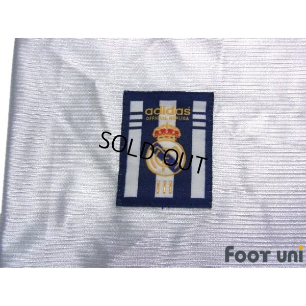 Photo7: Real Madrid 1998-2000 Home Shirt 