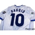 Photo4: Brescia 2002-2003 Away Shirt #10 Roberto Baggio Lega Calcio Patch/Badge