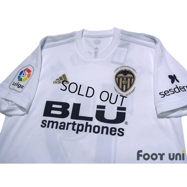 Photo3: Valencia 2018-2019 Home Centenario Shirt #19 Rodrigo Moreno La Liga Patch/Badge w/tags