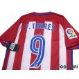 Photo4: Atletico Madrid 2018-2019 Home Authentic Shirt #9 Fernando Torres w/tags