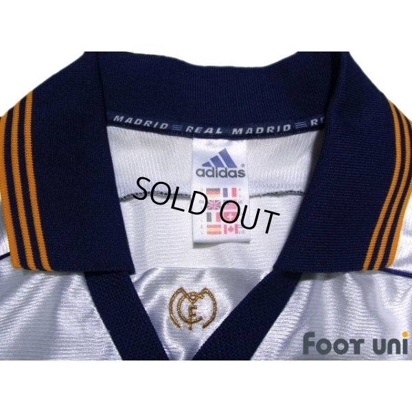 Photo4: Real Madrid 1998-2000 Home Shirt 
